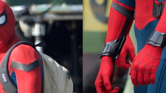 Imagem da notícia Homem-Aranha: Novas imagens do set de gravação mostram o novo lançador de teia de perto