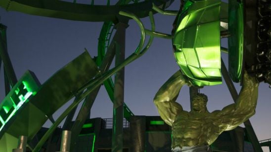 Imagem da notícia Montanha-russa inspirada no Hulk é reinaugurada no parque da Universal, em Orlando