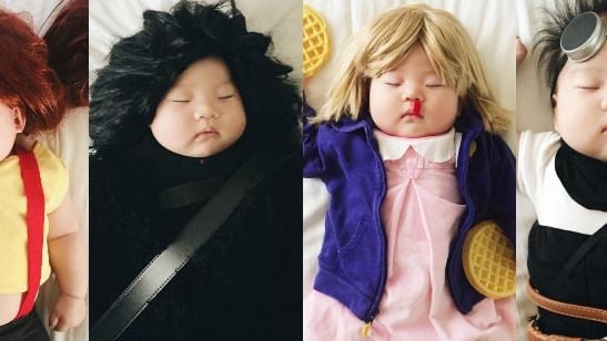 Fotógrafa faz sucesso no Instagram vestindo filha como personagens da cultura pop