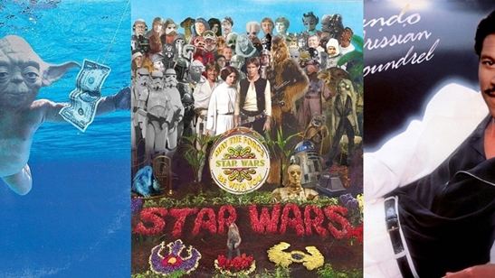 Star Wars: Designer inclui personagens de Guerra nas Estrelas em capas de álbuns clássicos