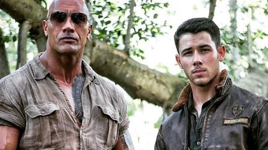 Nick Jonas dá as caras no set de Jumanji e novos detalhes da trama são divulgados