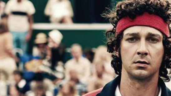 Imagem da notícia Veja a primeira imagem de Shia LaBeouf como o tenista John McEnroe em biografia