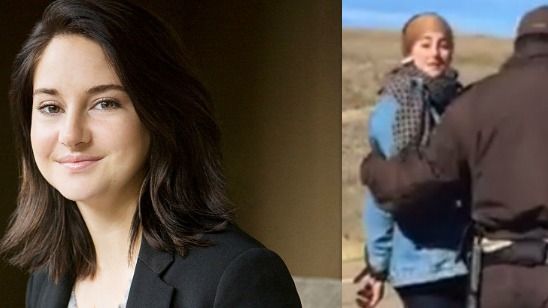 Imagem da notícia Shailene Woodley é presa durante protesto nos Estados Unidos