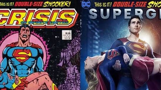 Imagem da notícia Supergirl faz menção a Crise nas Infinitas Terras em novo cartaz icônico
