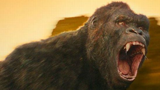 Imagem da notícia King Kong surge no meio do fogo em nova arte conceitual de A Ilha da Caveira