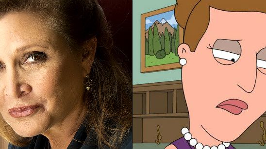 Imagem da notícia Carrie Fisher é homenageada no último episódio de Uma Família da Pesada