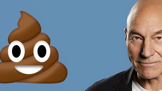 Patrick Stewart fará dublagem do Cocô em Emoji: O Filme