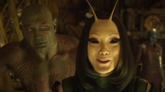 Guardiões da Galáxia Vol. 2: Pom Klementieff sugere par romântico entre Mantis e Drax