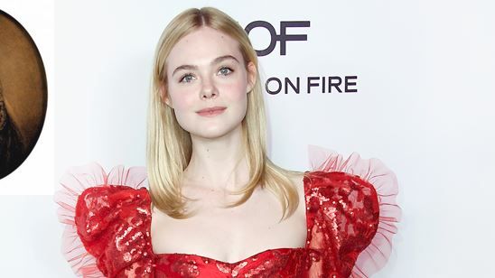 Imagem da notícia Elle Fanning busca inspiração nos mortos na primeira foto da cinebiografia de Mary Shelley, autora de Frankenstein