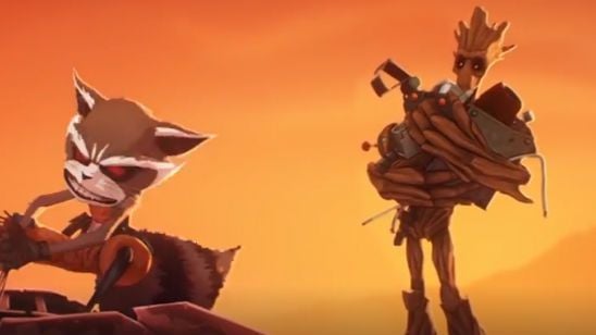 Rocket e Groot, de Guardiões da Galáxia, ganham série de curtas animados no Disney XD