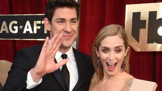 Imagem da notícia Emily Blunt e John Krasinski vão atuar juntos em thriller sobrenatural