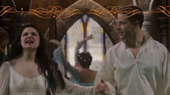 Imagem da notícia Once Upon a Time: Ginnifer Goodwin e Josh Dallas declamam seu amor em cena inédita do episódio musical