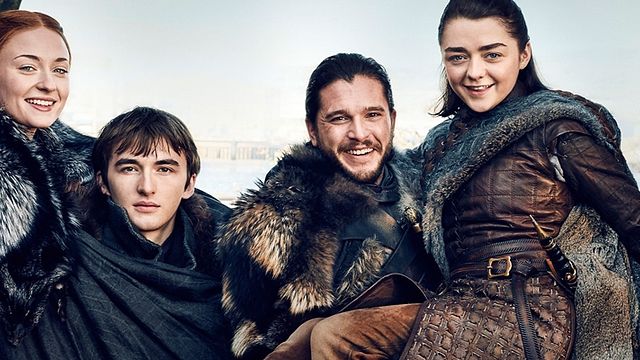 Imagem da notícia Os Stark estão reunidos em novas fotos de Game of Thrones