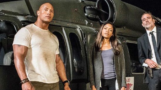 Imagem da notícia Rampage - A Fúria dos Monstros: Dwayne Johnson aparece ensanguentado em nova foto das gravações