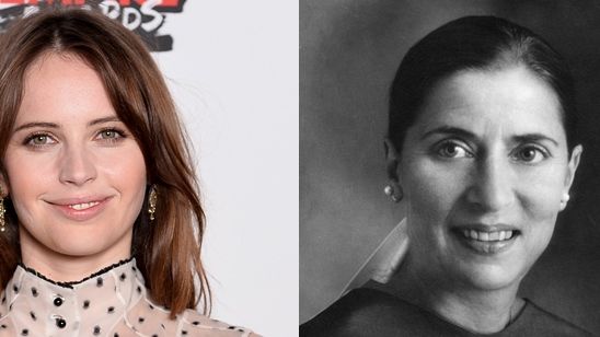 Imagem da notícia Felicity Jones substitui Natalie Portman em cinebiografia de famosa juíza da Suprema Corte dos Estados Unidos