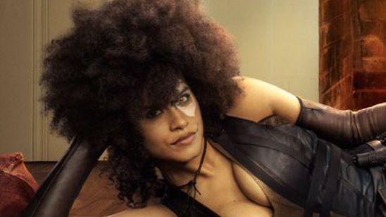 Imagem da notícia Deadpool 2: Ryan Reynolds divulga primeira imagem de Zazie Beetz como Dominó
