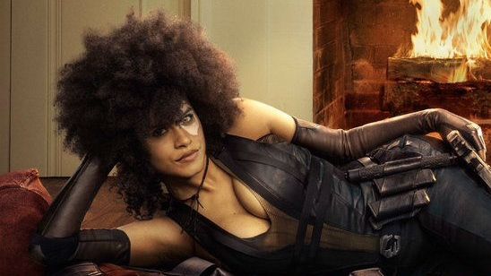 Imagem da notícia Deadpool 2: Zazie Beetz compartilha nova foto da mutante Dominó