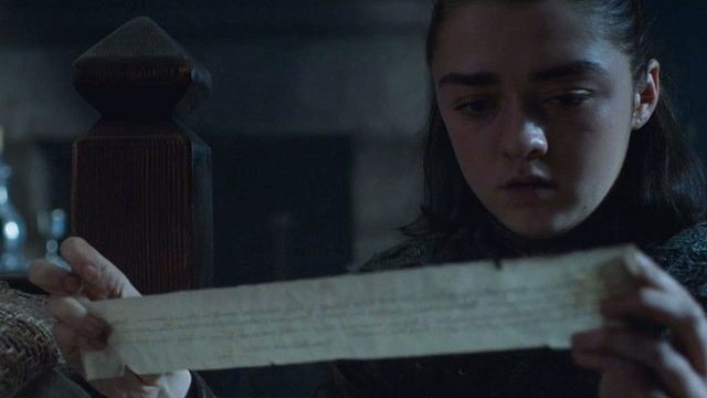 Game of Thrones: O que estava escrito na carta de Sansa que Arya encontrou 