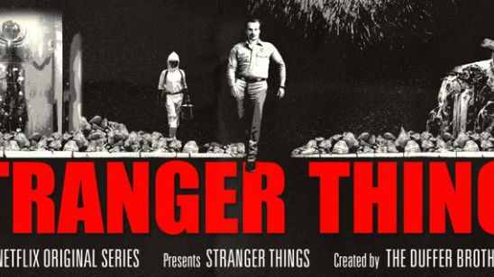 Stranger Things ganha cartaz inspirado em filme de Arnold Schwarzenegger