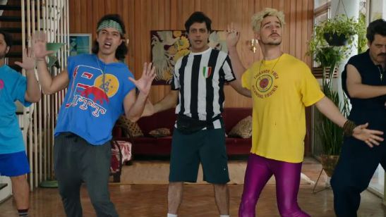 Chocante: Bruno Mazzeo, Lúcio Mauro Filho e Marcus Majella formam uma 'boy band' inusitada em novo trailer