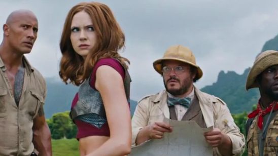 Imagem da notícia Jumanji: Aventura estrelada por Dwayne Johnson e Kevin Hart ganha novo teaser