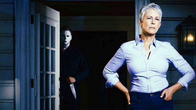 Imagem da notícia Halloween: Jamie Lee Curtis divulga imagem inédita ao lado de Michael Myers