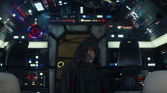 Imagem da notícia Luke Skywalker volta para a Millennium Falcon em novo teaser de Star Wars - Os Últimos Jedi