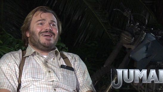 Jack Black canta música que criou para Jumanji e fala sobre como foi interpretar uma garota (Entrevista exclusiva)