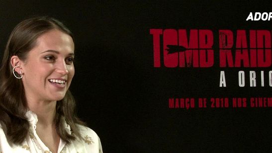 Tomb Raider - A Origem: Alicia Vikander fala sobre Angelina Jolie, Mulher-Maravilha e a influência de Indiana Jones (Exclusivo)