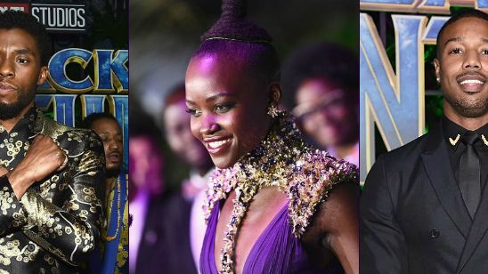 Imagem da notícia Pantera Negra: Veja as fotos do incrível tapete roxo do novo filme da Marvel
