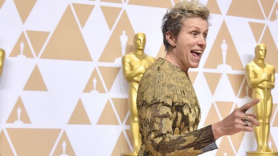 Imagem da notícia Oscar 2018: Prêmio de Melhor Atriz de Frances McDormand é roubado durante a festa pós-cerimônia