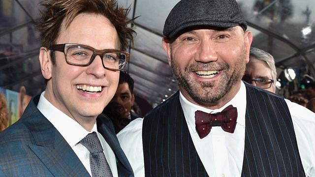 Imagem da notícia Dave Bautista defende James Gunn após demissão do diretor de Guardiões da Galáxia