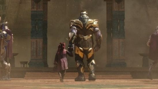 Imagem da notícia Vingadores - Guerra Infinita: Assista à cena deletada com Thanos e Gamora