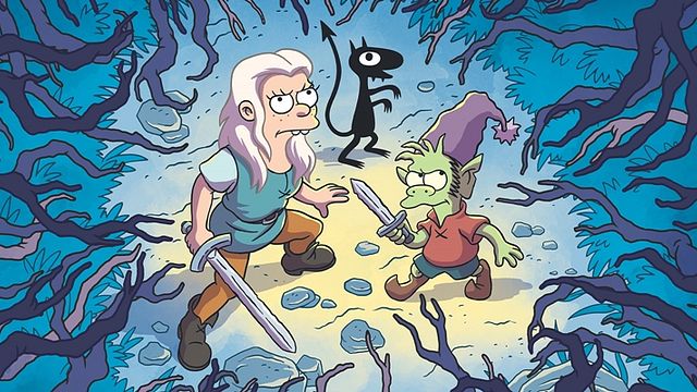 Imagem da notícia (Des)encanto: Nova série do criador de Os Simpsons promete muito, mas entrega pouco (Crítica da 1ª temporada)