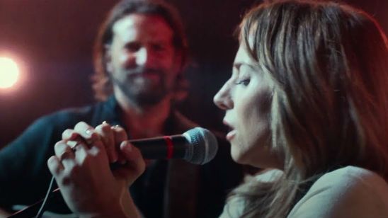 Imagem da notícia Nasce uma Estrela: Lady Gaga divulga clipe de dueto com Bradley Cooper