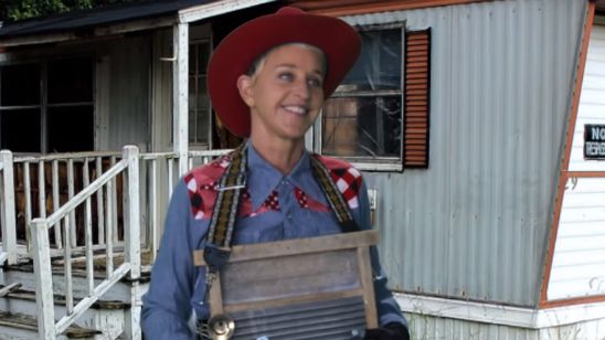 Imagem da notícia Nasce uma Estrela: Ellen DeGeneres substitui Lady Gaga em paródia do trailer