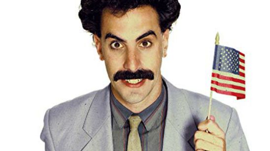 Borat está de volta para defender Donald Trump