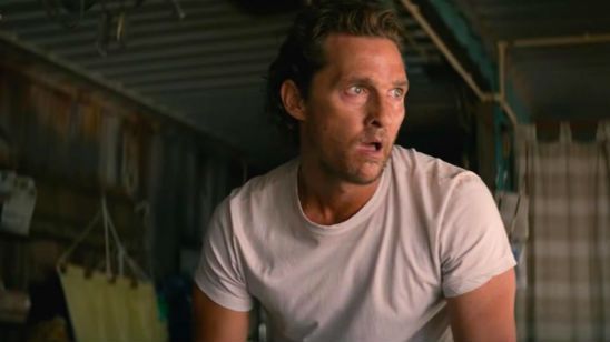 Imagem da notícia Calmaria: Nova parceria de Anne Hathaway e Matthew McConaughey ganha trailer recheado de suspense