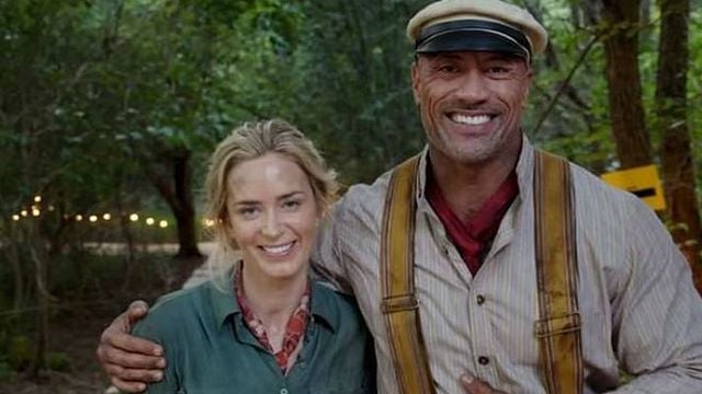 Dwayne Johnson teria recebido US$ 13 milhões a mais que Emily Blunt para filmar Jungle Cruise