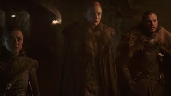 Imagem da notícia Game of Thrones: Os Stark descem às criptas de Winterfell no novo teaser da oitava temporada