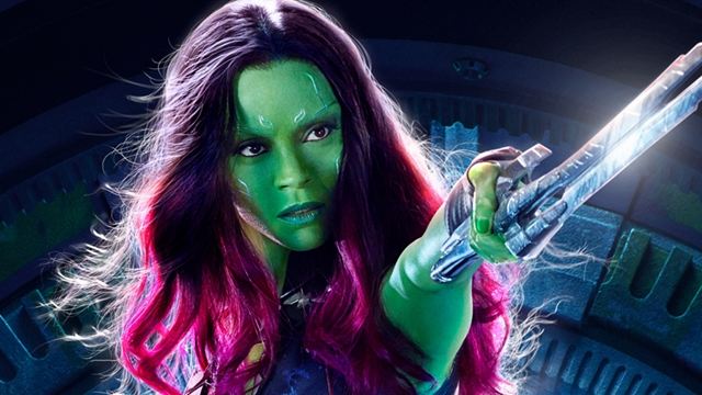 Zoe Saldana revela como é tirar a maquiagem de Gamora