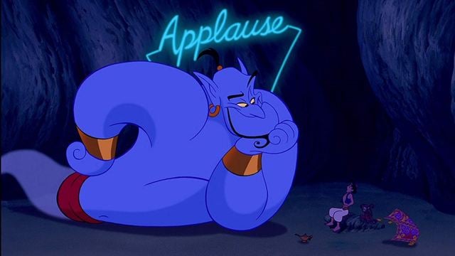 Aladdin: Arte imagina Robin Williams como o Gênio no live-action  