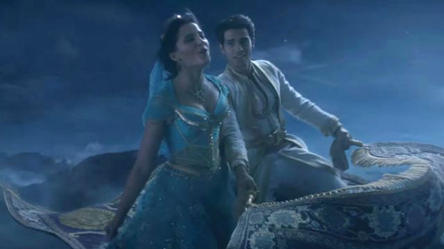 Aladdin: Novo teaser destaca passeio romântico no tapete mágico