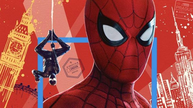 Homem-Aranha: Longe de Casa ganha novo cartaz com presença de Samuel L. Jackson e Jake Gyllenhaal
