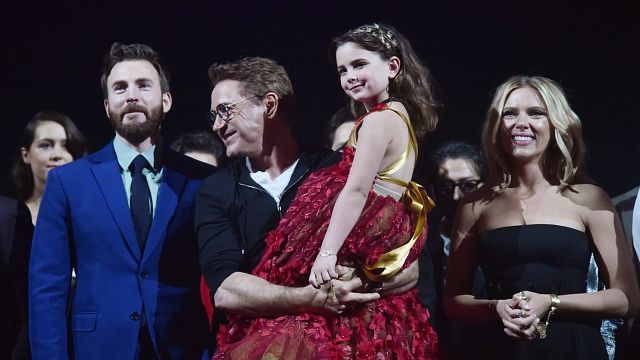 Imagem da notícia Vingadores - Ultimato: Filha de Tony Stark está sofrendo bullying de fãs