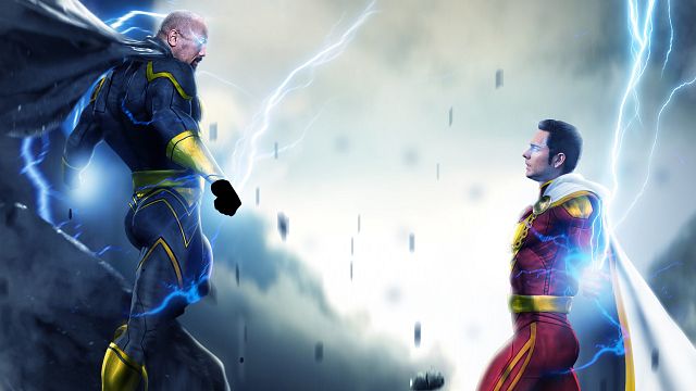 Imagem da notícia Shazam e Adão Negro só vão se enfrentar no terceiro filme do herói
