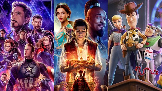 Disney faturou quase metade da bilheteria mundial em 2019
