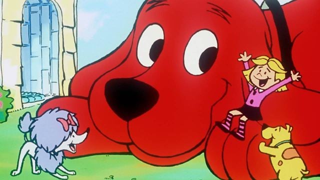 Clifford, o Gigante Cão Vermelho surge antes do tratamento em CGI em fotos de bastidores do live-action
