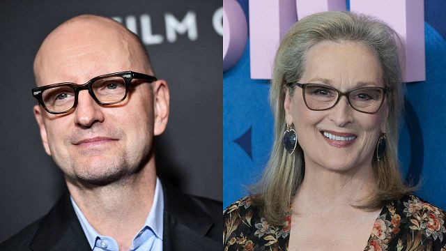 Imagem da notícia Steven Soderbergh está rodando filme secreto com Meryl Streep e Gemma Chan