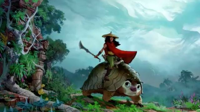 D23 2019: Disney revela vislumbre de Raya and the Last Dragon, animação com princesa asiática